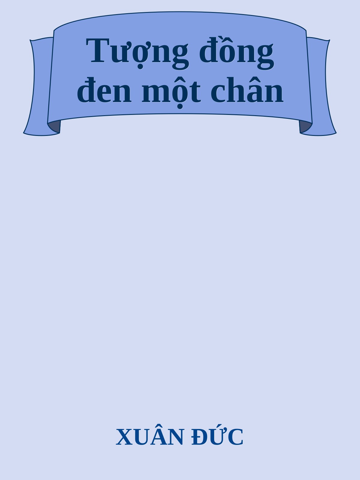 Tượng đồng đen một chân