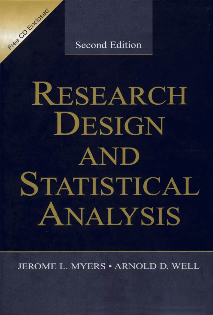 Research Design And Statistical Analysis